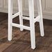 Biasca 29" Stool (2/CTN) White, Brown, & Black - LATIN HOME FURNITURE - (POMONA,CA)