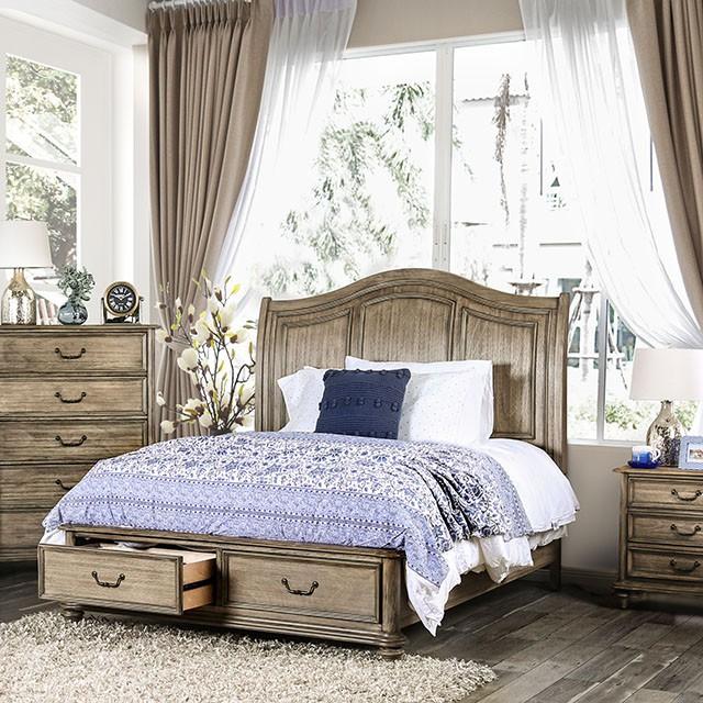 BELGRADE I Queen Bed - LATIN HOME FURNITURE - (POMONA,CA)