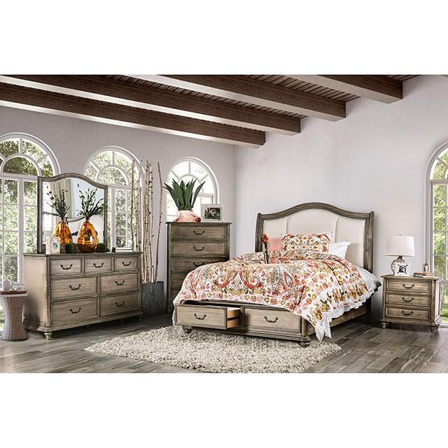 BELGRADE I Queen Bed - LATIN HOME FURNITURE - (POMONA,CA)