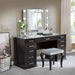 VALENTINA Vanity Set, Gray - LATIN HOME FURNITURE - (POMONA,CA)