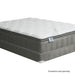 STORMIN White/Gray 13" Euro Pillow Top Mattress, Full - LATIN HOME FURNITURE - (POMONA,CA)