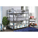 Olga I Antique Black Full/Full Bunk Bed - LATIN HOME FURNITURE - (POMONA,CA)