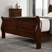 Louis Philippe Full, Twin, Full, & King Bed Black, Grey, Brown & White - LATIN HOME FURNITURE - (POMONA,CA)