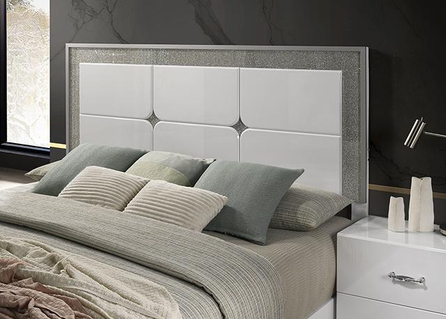 Stoholm E.King & Queen Bed - LATIN HOME FURNITURE - (POMONA,CA)