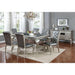 Amina Champagne Dining Table - LATIN HOME FURNITURE - (POMONA,CA)