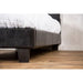 Evans E.King & Cal.King Bed Espressso, White, & Camel - LATIN HOME FURNITURE - (POMONA,CA)