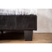 Evans E.King & Cal.King Bed Espressso, White, & Camel - LATIN HOME FURNITURE - (POMONA,CA)