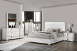 Sinistra E.King Bed - LATIN HOME FURNITURE - (POMONA,CA)