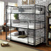 Olga I Antique Black Full/Full Bunk Bed - LATIN HOME FURNITURE - (POMONA,CA)