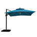 Sano 10 Ft Square Umbrella w/ Double Top w/ LED + 37" Large Base - LATIN HOME FURNITURE - (POMONA,CA)