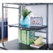 Opal Iii Black & Silver Twin Loft Bed - LATIN HOME FURNITURE - (POMONA,CA)