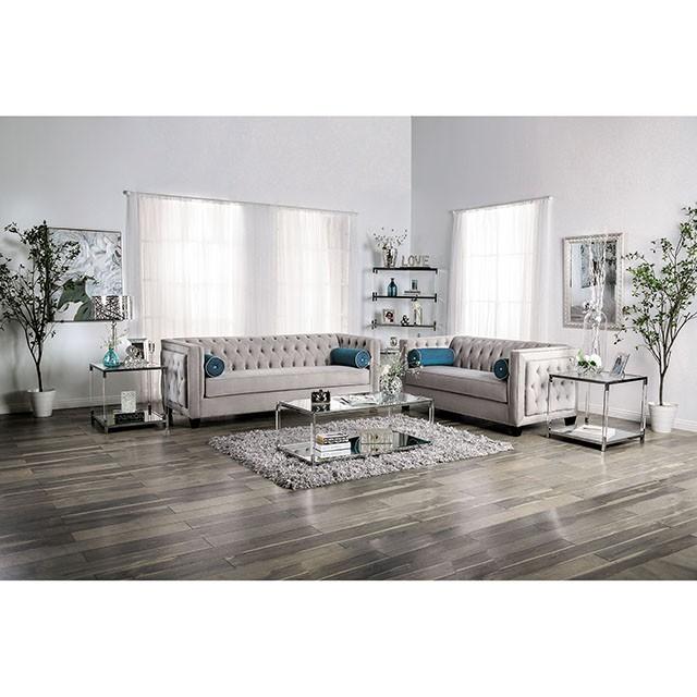 Silvan Gray Sofa - LATIN HOME FURNITURE - (POMONA,CA)