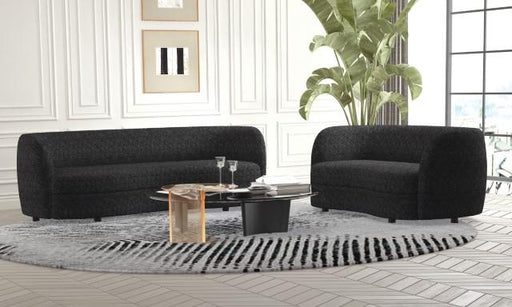 VERSOIX Sofa, Black - LATIN HOME FURNITURE - (POMONA,CA)