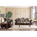 JAMAEL Brown/Espresso Love Seat - LATIN HOME FURNITURE - (POMONA,CA)