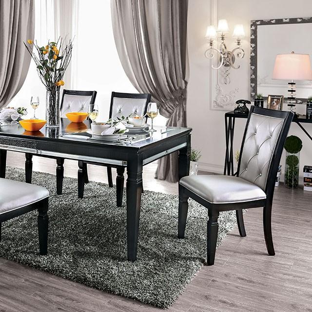 Alena 7 & 9 Pc Dining Table Set - LATIN HOME FURNITURE - (POMONA,CA)