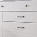 BRACHIUM E.King Bed, White - LATIN HOME FURNITURE - (POMONA,CA)