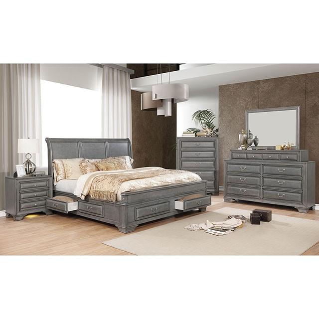 Brandt Queen Bedroom Set - LATIN HOME FURNITURE - (POMONA,CA)