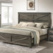 Britonale E.King & Queen Bed - LATIN HOME FURNITURE - (POMONA,CA)