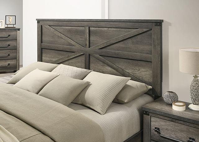 Britonale E.King & Queen Bed - LATIN HOME FURNITURE - (POMONA,CA)