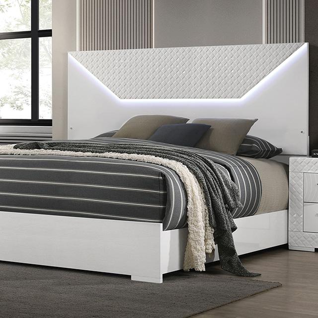 Whitby E.King & Queen Bed - LATIN HOME FURNITURE - (POMONA,CA)