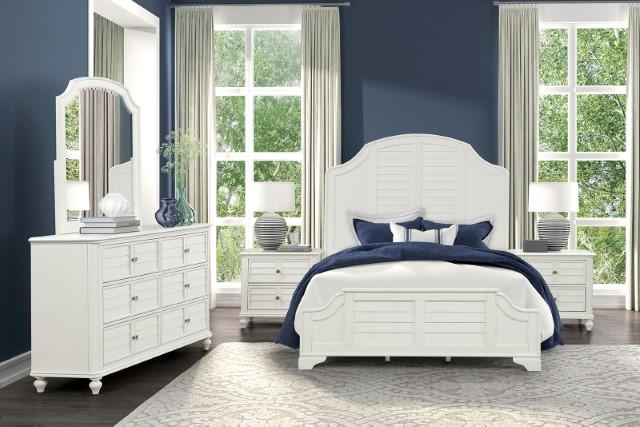 Whitehaven Bed - LATIN HOME FURNITURE - (POMONA,CA)