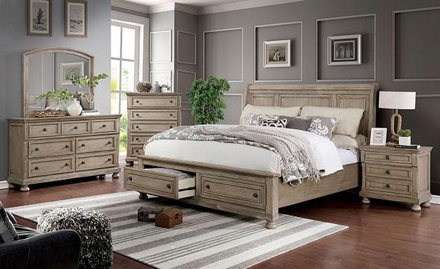 Wells Queen Bedroom Set - LATIN HOME FURNITURE - (POMONA,CA)