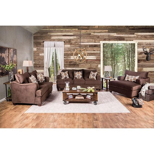 WESSINGTON Chocolate Sofa - LATIN HOME FURNITURE - (POMONA,CA)