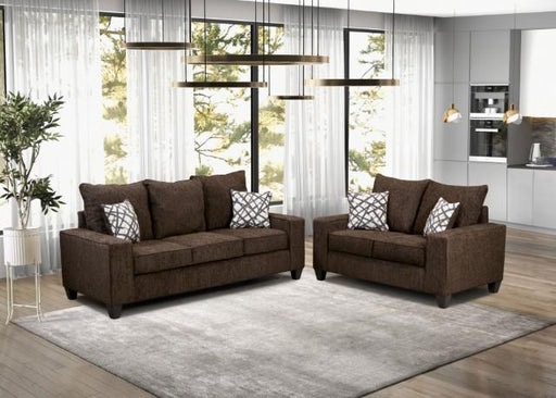 WEST ACTION Sofa, Chocolate - LATIN HOME FURNITURE - (POMONA,CA)