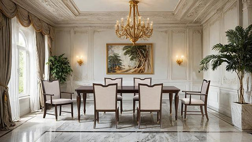 Westerham Dining Table w/ 18" Leaf - LATIN HOME FURNITURE - (POMONA,CA)