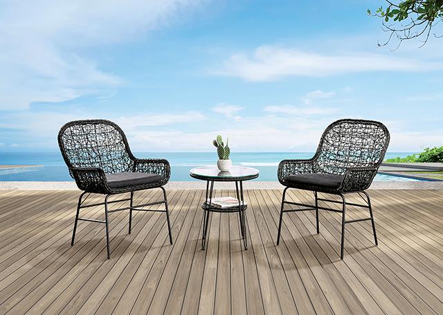 Zalika Conversation Set - LATIN HOME FURNITURE - (POMONA,CA)