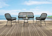 Zalika Conversation Set - LATIN HOME FURNITURE - (POMONA,CA)