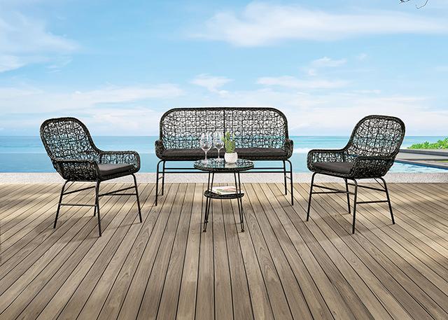 Zalika Conversation Set - LATIN HOME FURNITURE - (POMONA,CA)
