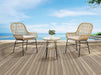 Zalika Conversation Set - LATIN HOME FURNITURE - (POMONA,CA)