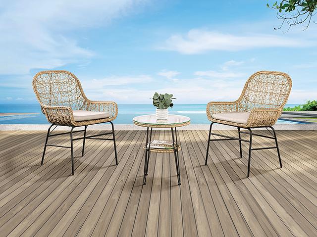 Zalika Conversation Set - LATIN HOME FURNITURE - (POMONA,CA)