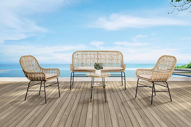 Zalika Conversation Set - LATIN HOME FURNITURE - (POMONA,CA)
