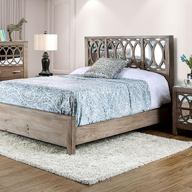 Zaragoza Cal.King Bed - LATIN HOME FURNITURE - (POMONA,CA)
