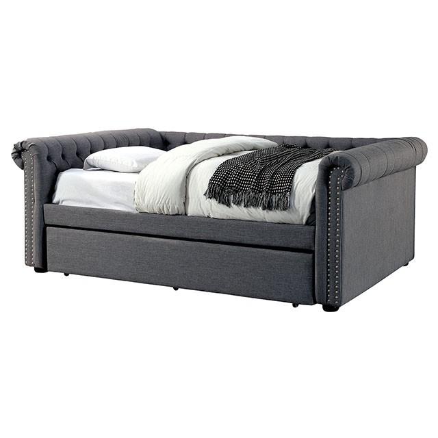 Leanna Daybed Gray - LATIN HOME FURNITURE - (POMONA,CA)
