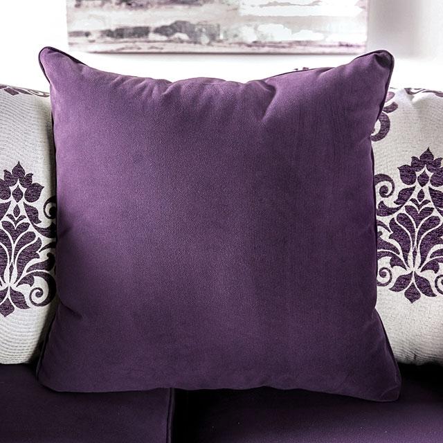 Sisseton Purple Sofa - LATIN HOME FURNITURE - (POMONA,CA)