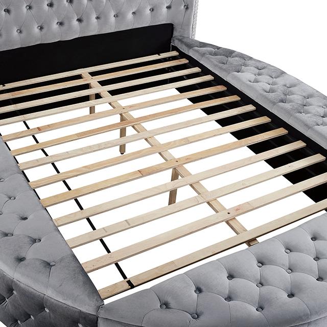 Sansom Queen Bed - LATIN HOME FURNITURE - (POMONA,CA)