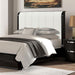 Osterley Queen & E.King Bed Grey & Black - LATIN HOME FURNITURE - (POMONA,CA)