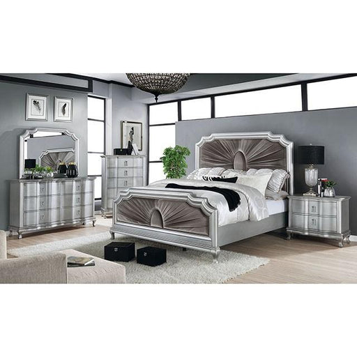 Aalok Bed - LATIN HOME FURNITURE - (POMONA,CA)