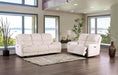 MORCOTE Power Sofa, Beige - LATIN HOME FURNITURE - (POMONA,CA)