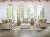 Loughlin Swivel Chair - LATIN HOME FURNITURE - (POMONA,CA)