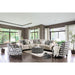 Patricia Black/Pattern Ottoman - LATIN HOME FURNITURE - (POMONA,CA)