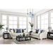 Nefyn Ivory Sofa - LATIN HOME FURNITURE - (POMONA,CA)