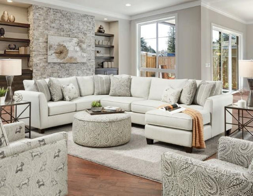 POCKLINGTON Ottoman - LATIN HOME FURNITURE - (POMONA,CA)