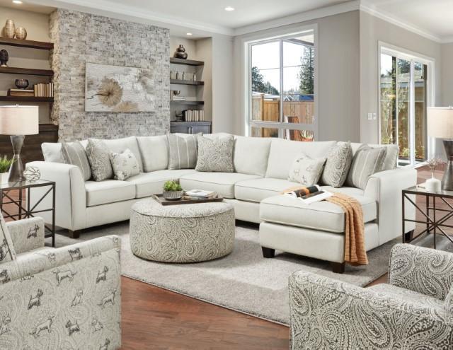 POCKLINGTON Accent Chair, Paisley - LATIN HOME FURNITURE - (POMONA,CA)