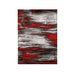 Sivas Gray/Red 8' X 10' Area Rug - LATIN HOME FURNITURE - (POMONA,CA)