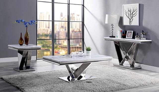 VILLARSGLANE End Table - LATIN HOME FURNITURE - (POMONA,CA)