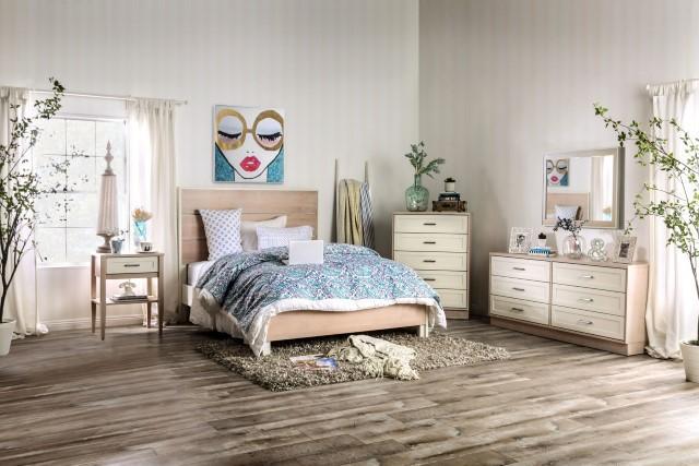Roseburg Cal.King Bed - LATIN HOME FURNITURE - (POMONA,CA)